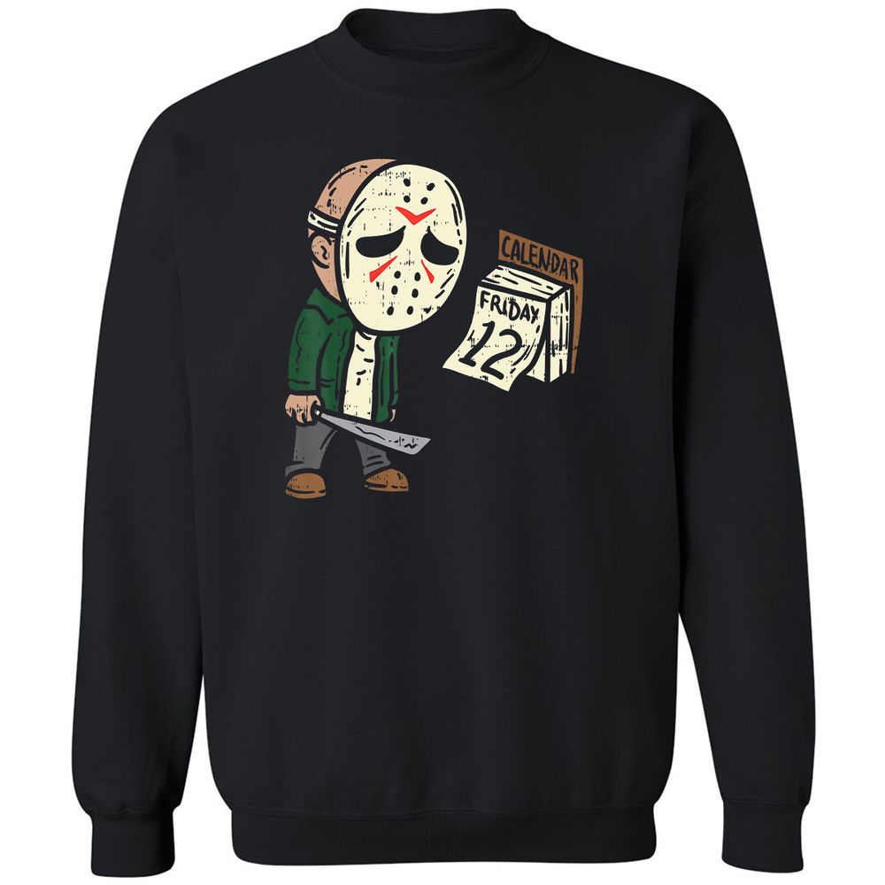 Classic Unisex Sweatshirt - D6MFRFKZ - Black - 1