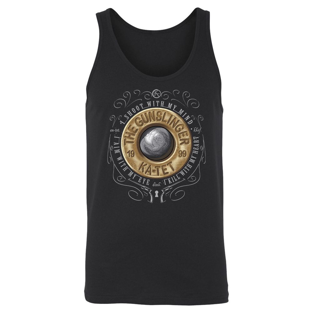 Unisex Jersey Tank - 1ST4ZXBJ - Black - 1