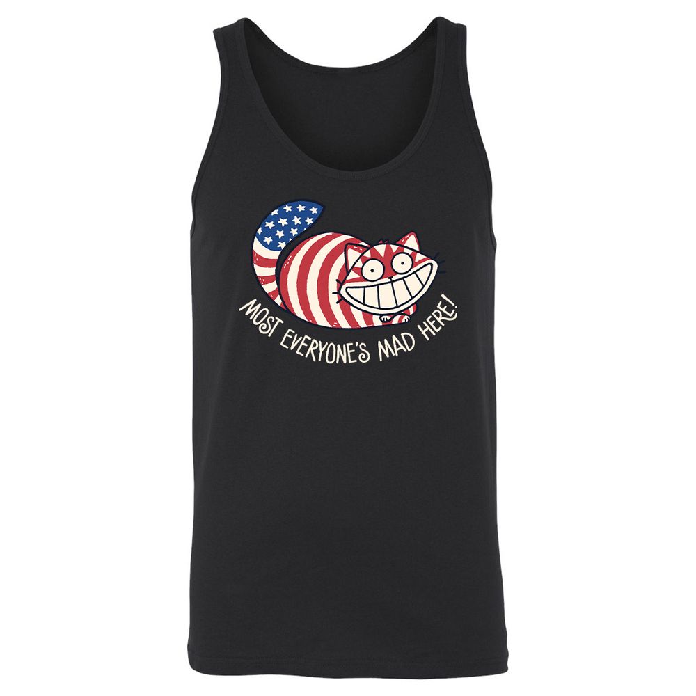 Unisex Jersey Tank - 38RY9T1H - Black - 1