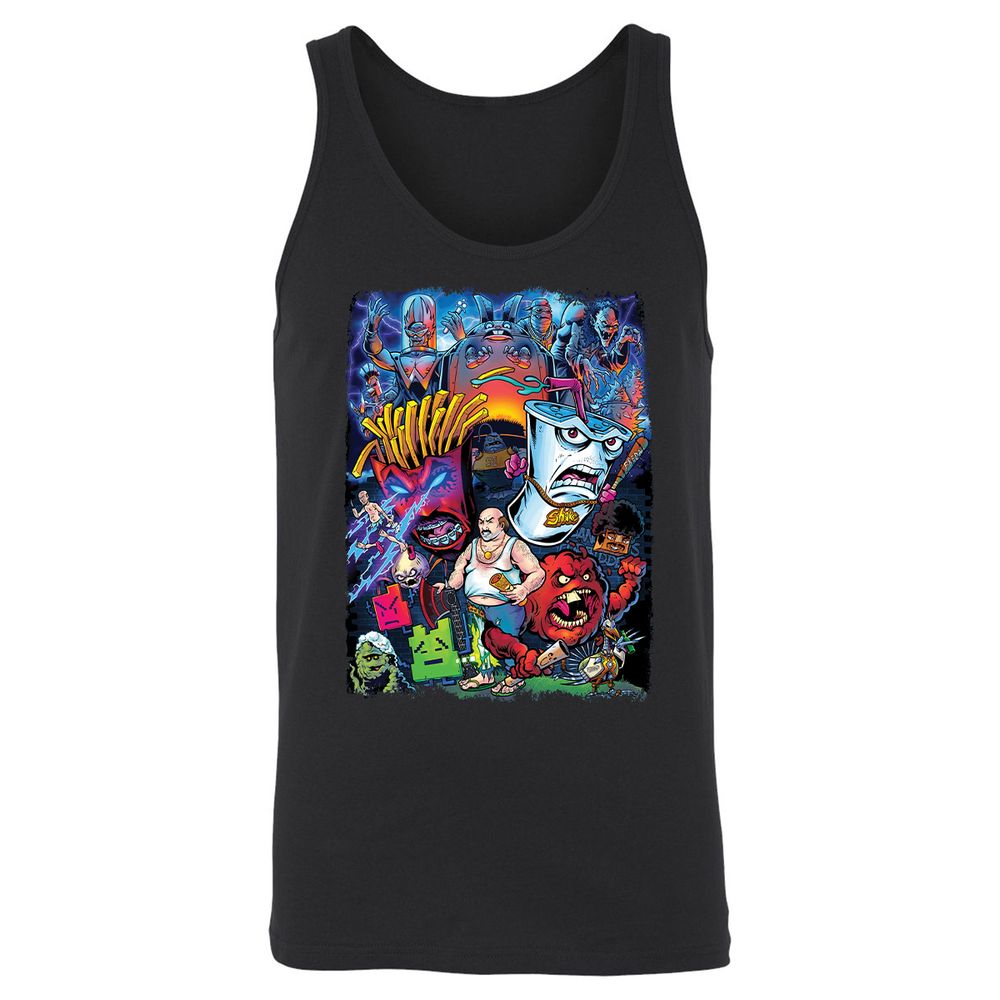 Unisex Jersey Tank - L2FRTEHF - Black - 1