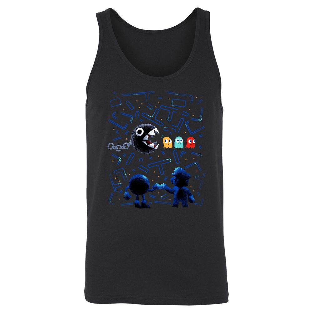 Unisex Jersey Tank - L9ZY1KD2 - Black - 1