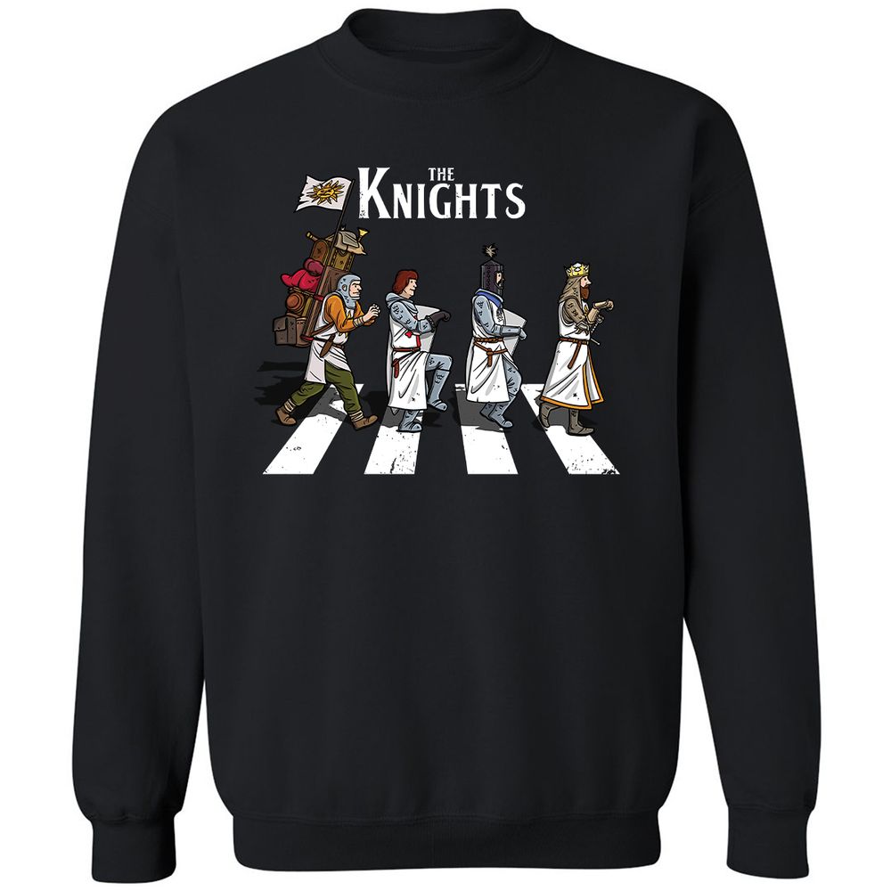 Classic Unisex Sweatshirt - B6RJGF56 - Black - 1