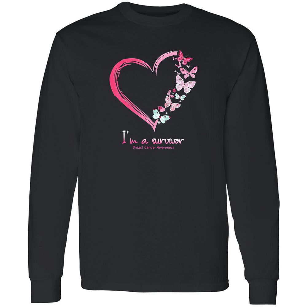 Long Sleeve T-Shirt - GECHJ9PL - Black - 1
