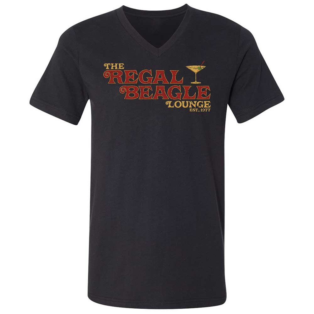 Unisex V-Neck T-Shirt - 9624Z5Z1 - Black - 1
