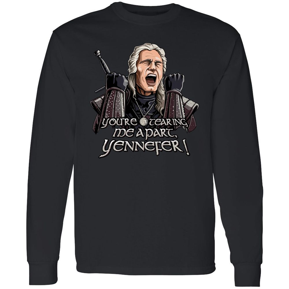 Long Sleeve T-Shirt - VXQBDV9G - Black - 1