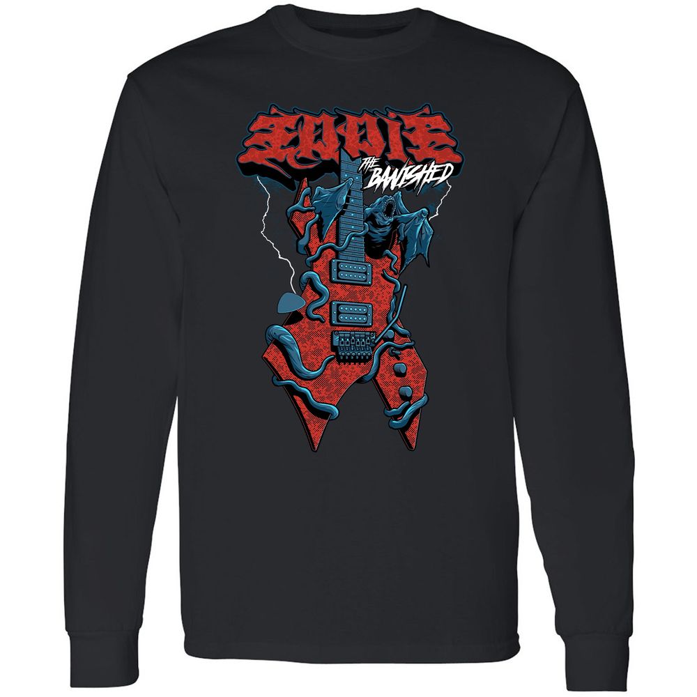 Long Sleeve T-Shirt - 932F42TQ - Black - 1
