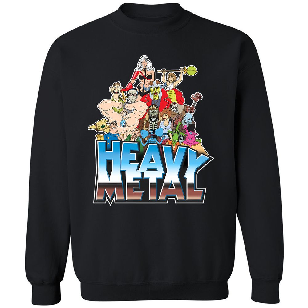 Classic Unisex Sweatshirt - ZX7BTG6D - Black - 1