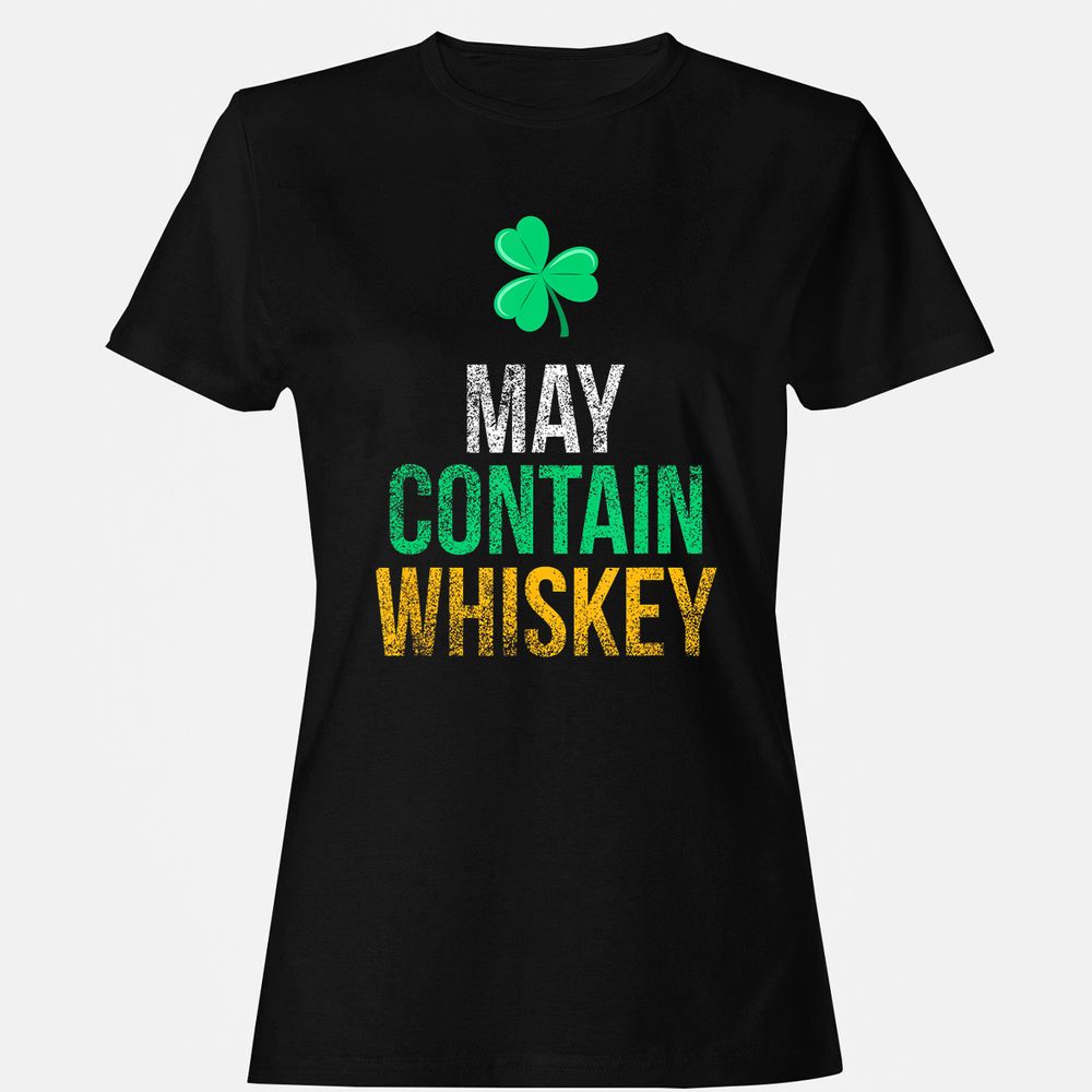 Women's T-Shirt - V17KPBYN - Black - 1