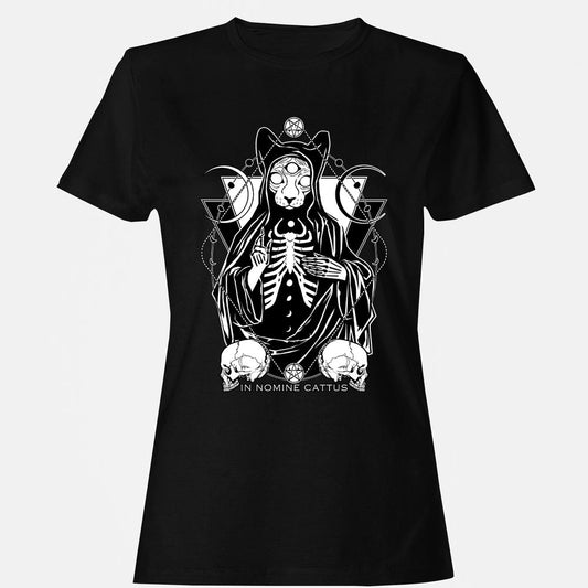 Women's T-Shirt - GCUXASKT - Black - 1
