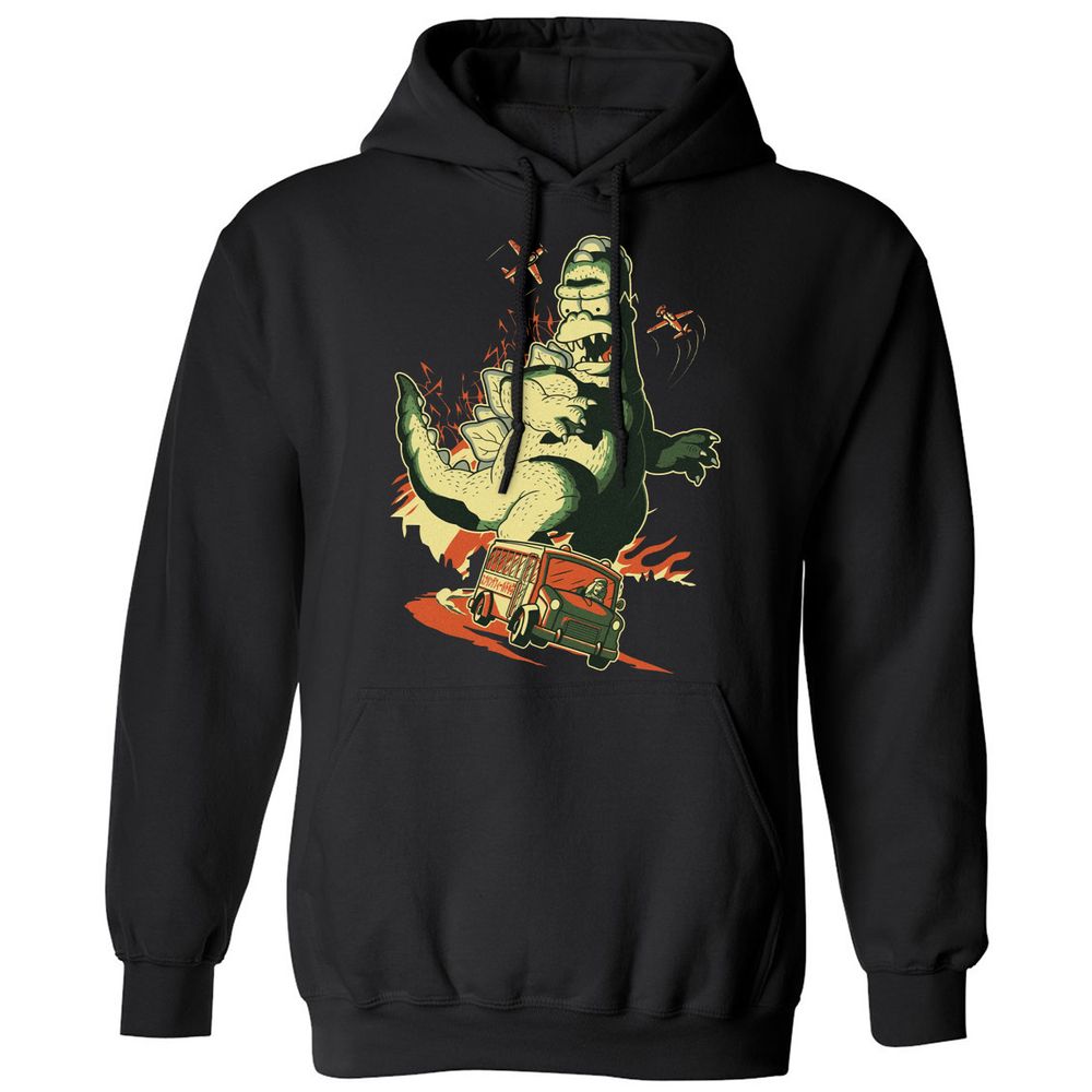 Classic Unisex Hoodie - N79DM567 - Black - 1