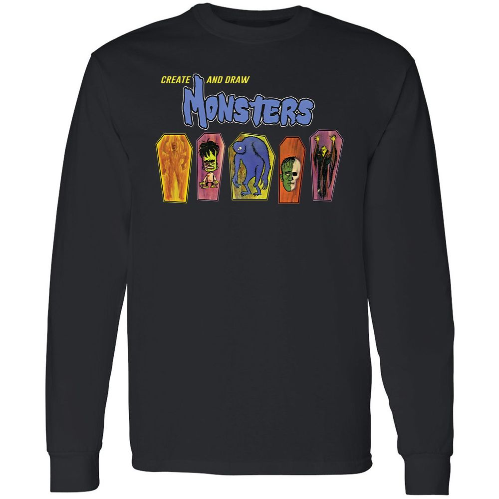 Monsters Draw - Black - 1