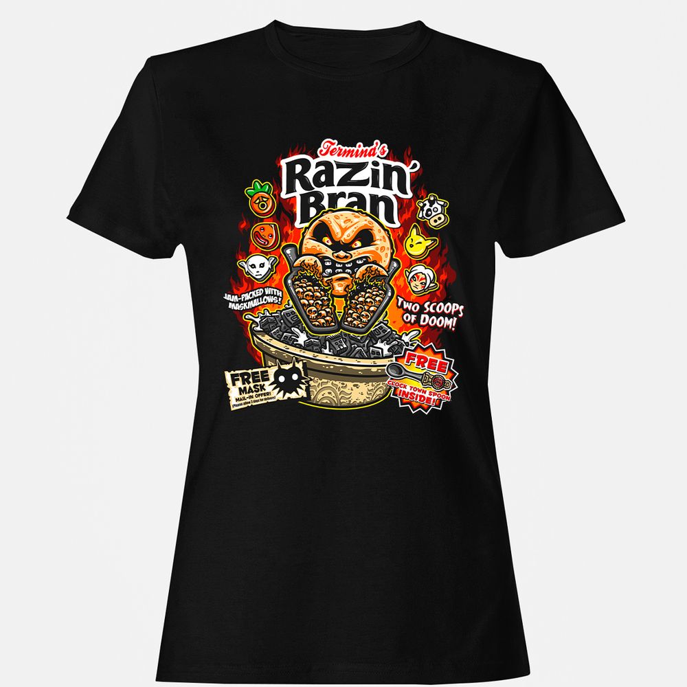 Women's T-Shirt - T4B3CSAZ - Black - 1