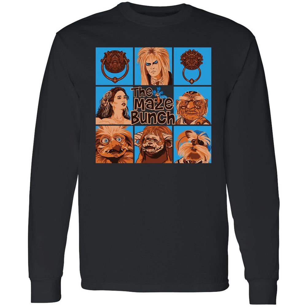 Long Sleeve T-Shirt - ZJTCVZF5 - Black - 1