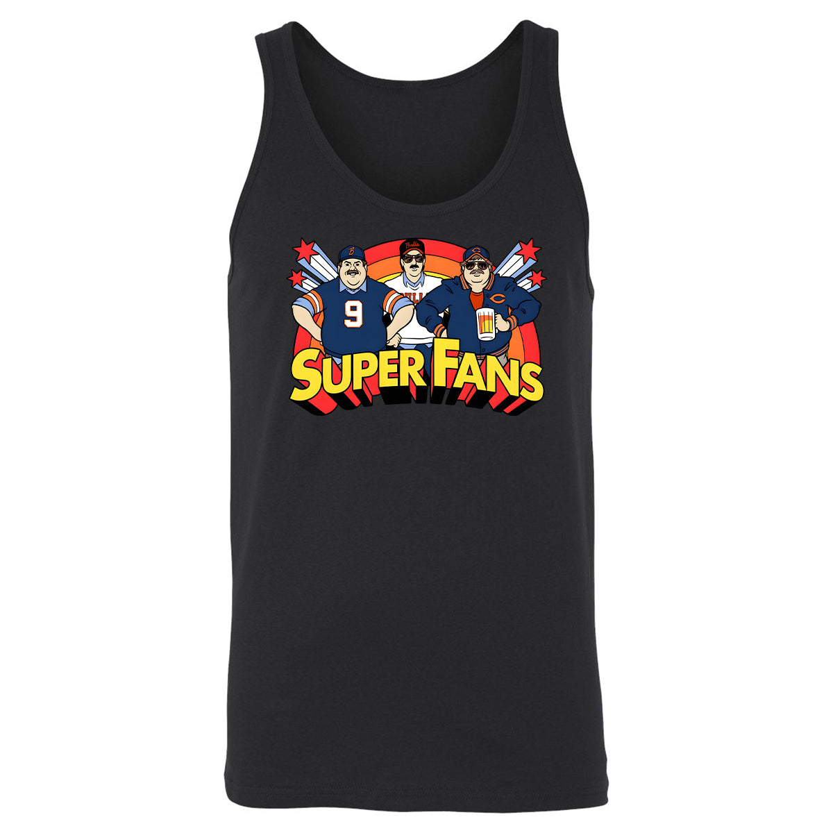 Unisex Jersey Tank - 8CWMCRH8 - Black - 1