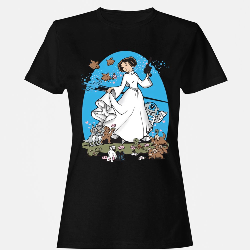 Women's T-Shirt - J4V6BR92 - Black - 1