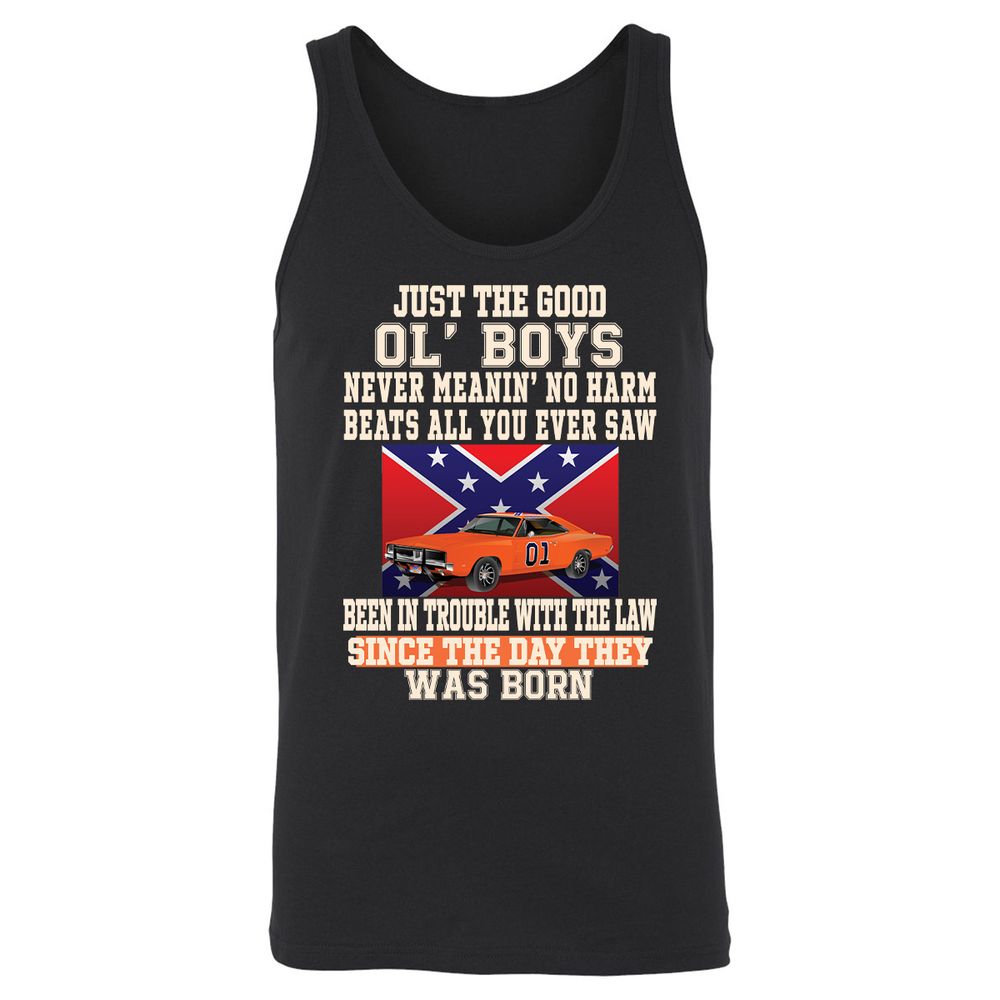 Unisex Jersey Tank - NBQ4PBCF - Black - 1