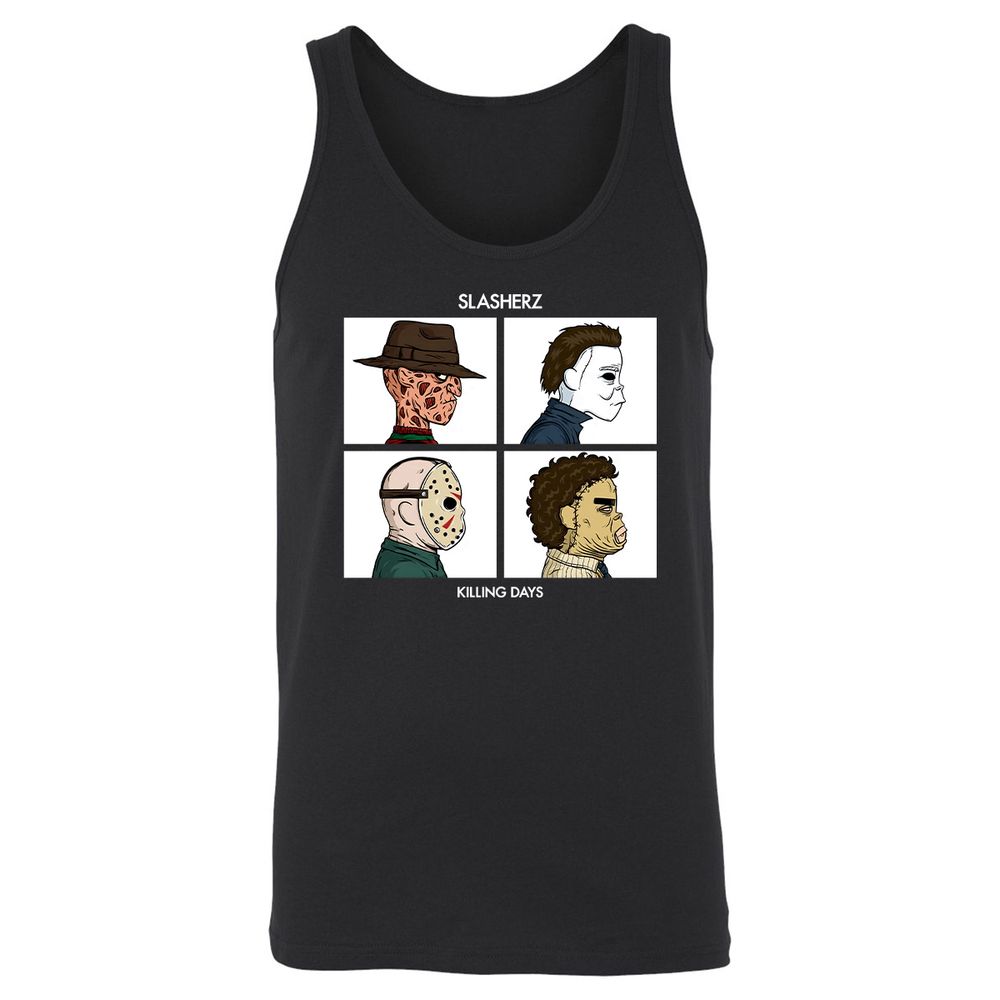 Unisex Jersey Tank - J13HBC82 - Black - 1