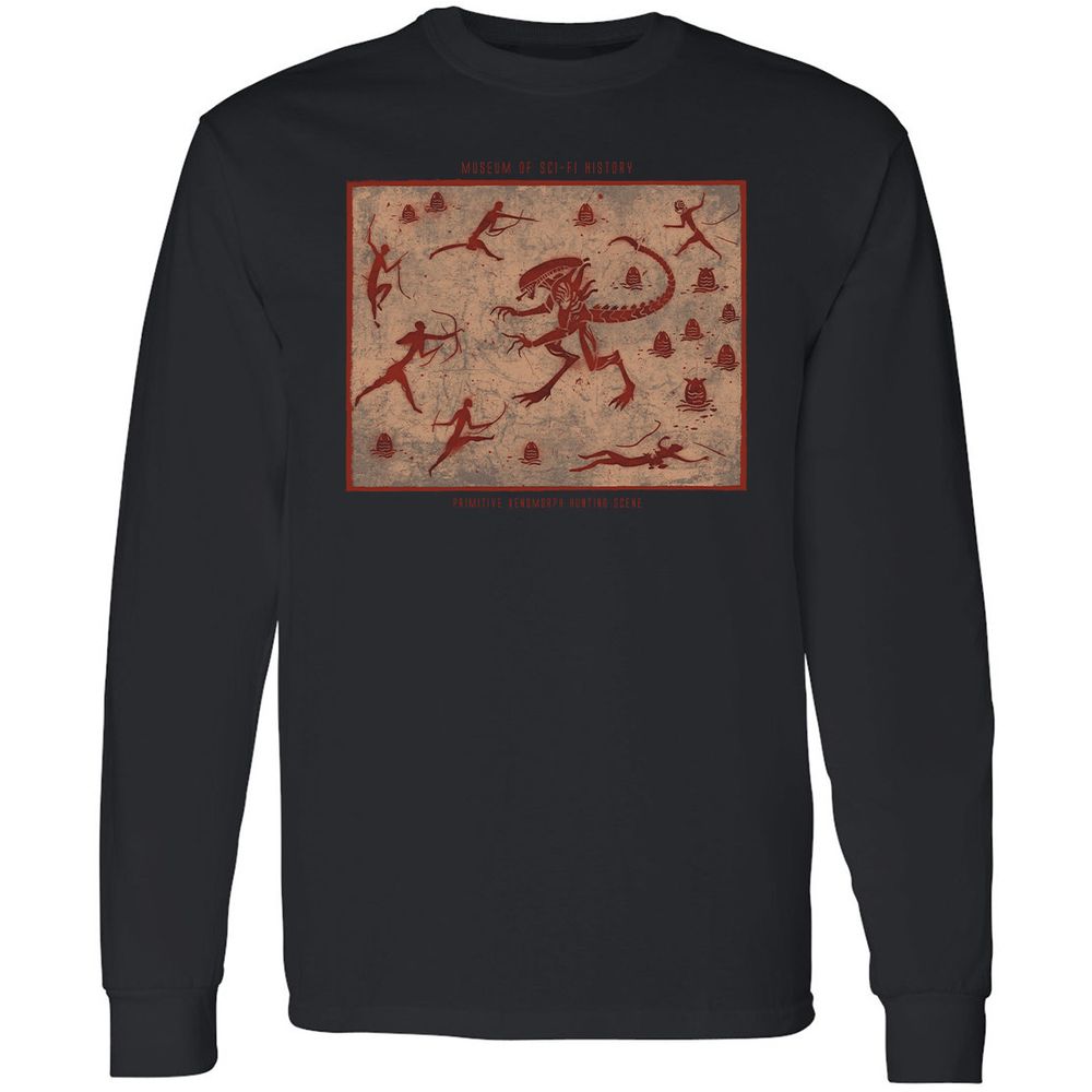 Long Sleeve T-Shirt - 1XZ6EASV - Black - 1
