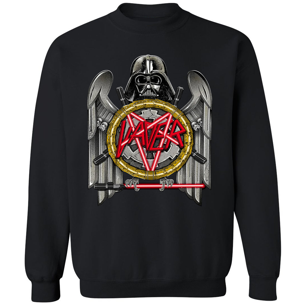 Classic Unisex Sweatshirt - V5B3JE1D - Black - 1