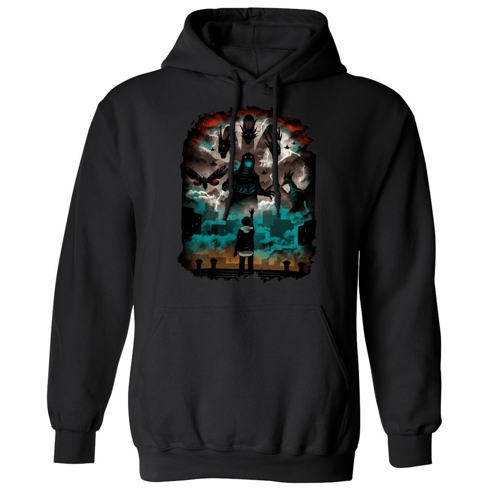 Classic Unisex Hoodie - 8UUFSUP6 - Black - 1