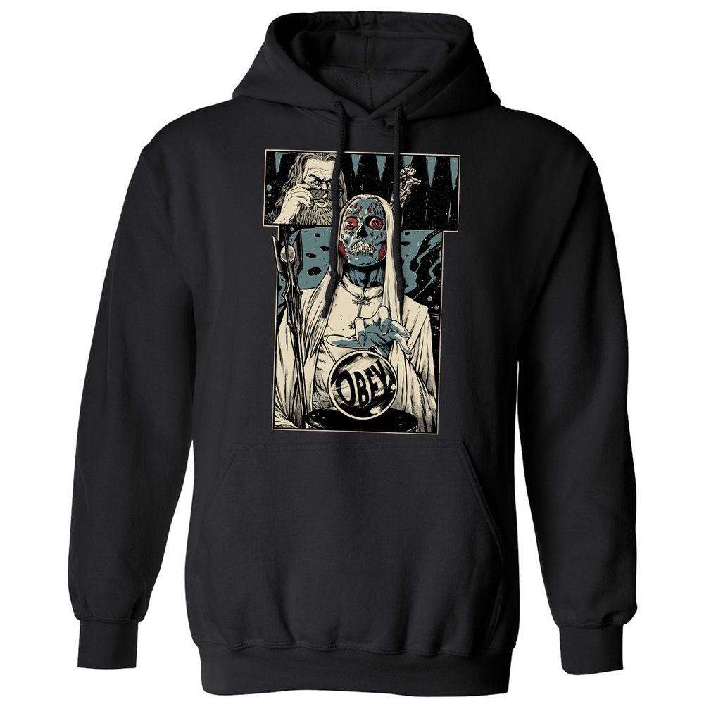 Classic Unisex Hoodie - Q6M65AVY - Black - 1