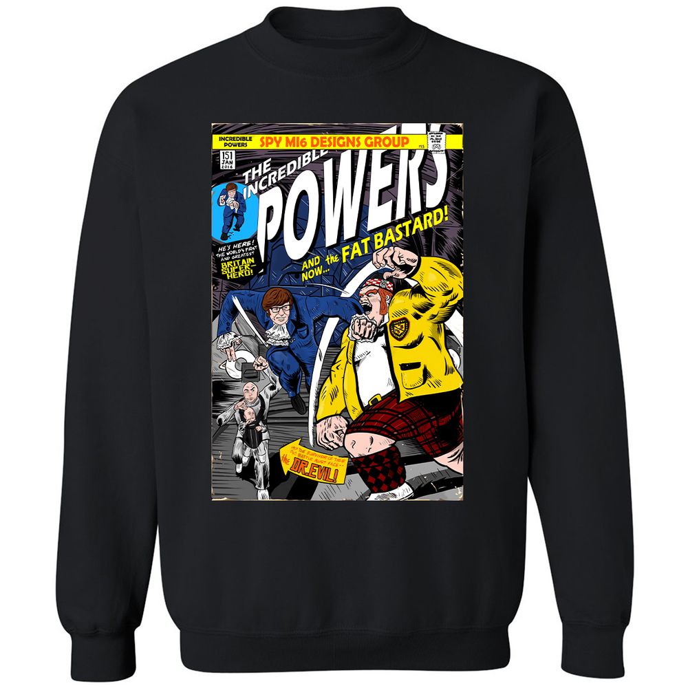 Classic Unisex Sweatshirt - HBB8G5Z3 - Black - 1