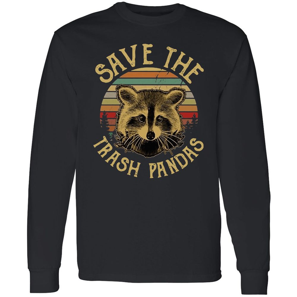 Long Sleeve T-Shirt - RETZCB4M - Black - 1