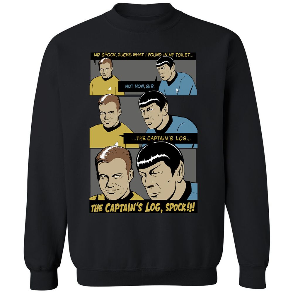 Classic Unisex Sweatshirt - SZGZ9Y8N - Black - 1