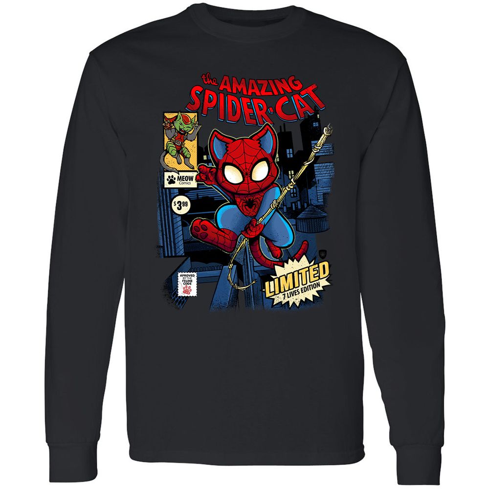 Long Sleeve T-Shirt - YYQ8ZT52 - Black - 1