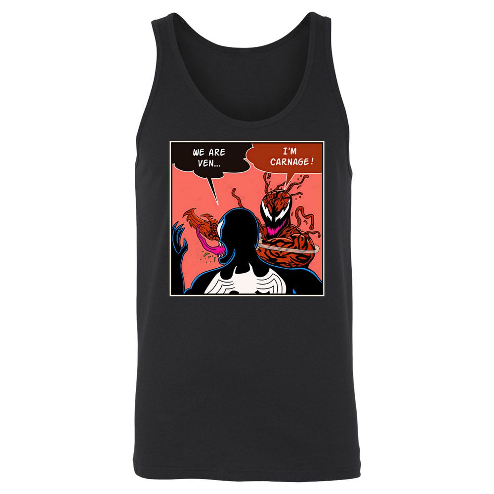 Unisex Jersey Tank - UEGLUTA7 - Black - 1