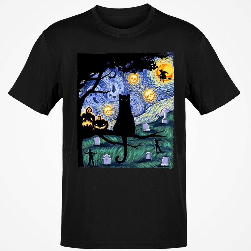 Classic Unisex T-Shirt - UJSZ8W6Z - Black - 1