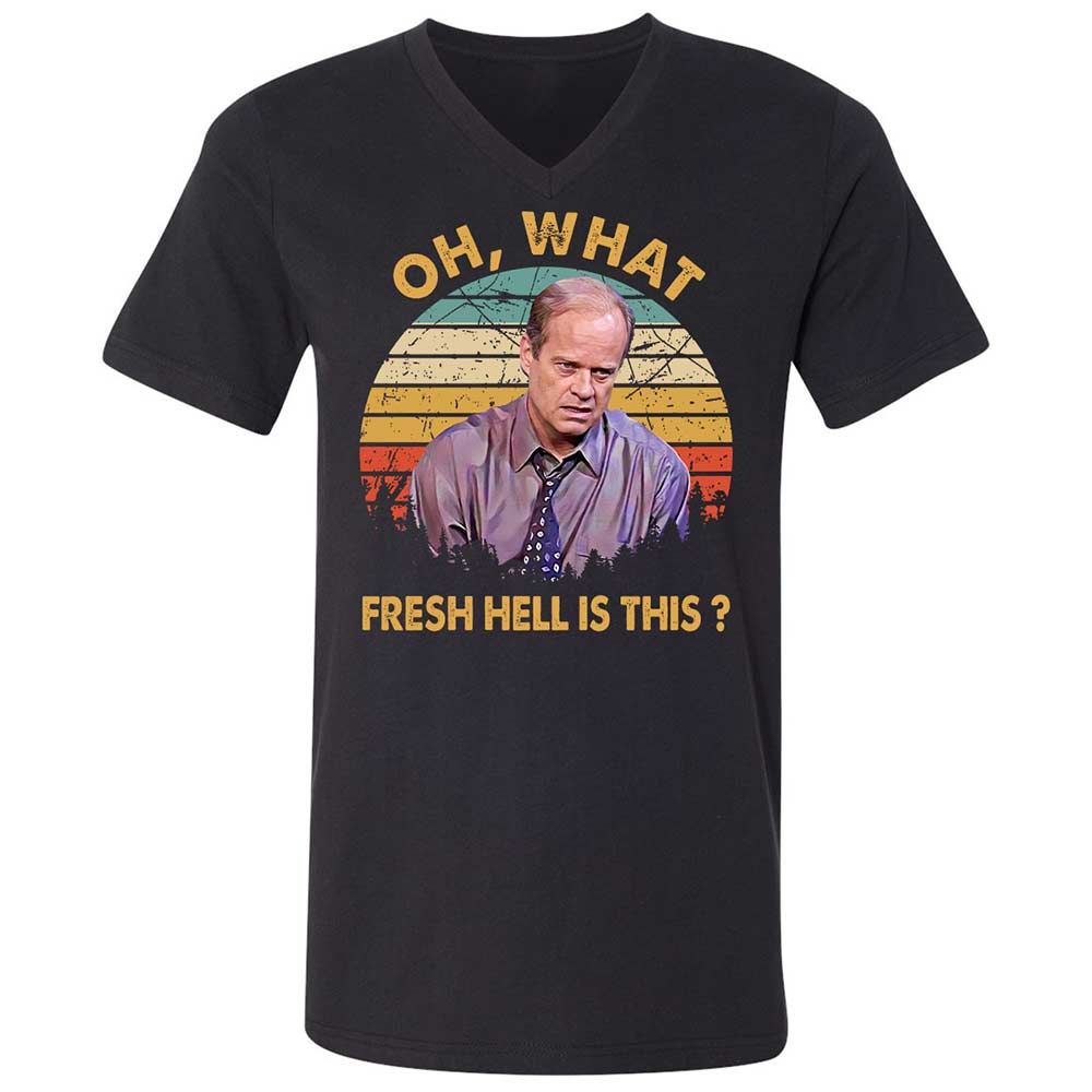 Oh What Fresh Hell Is This - Black - 1