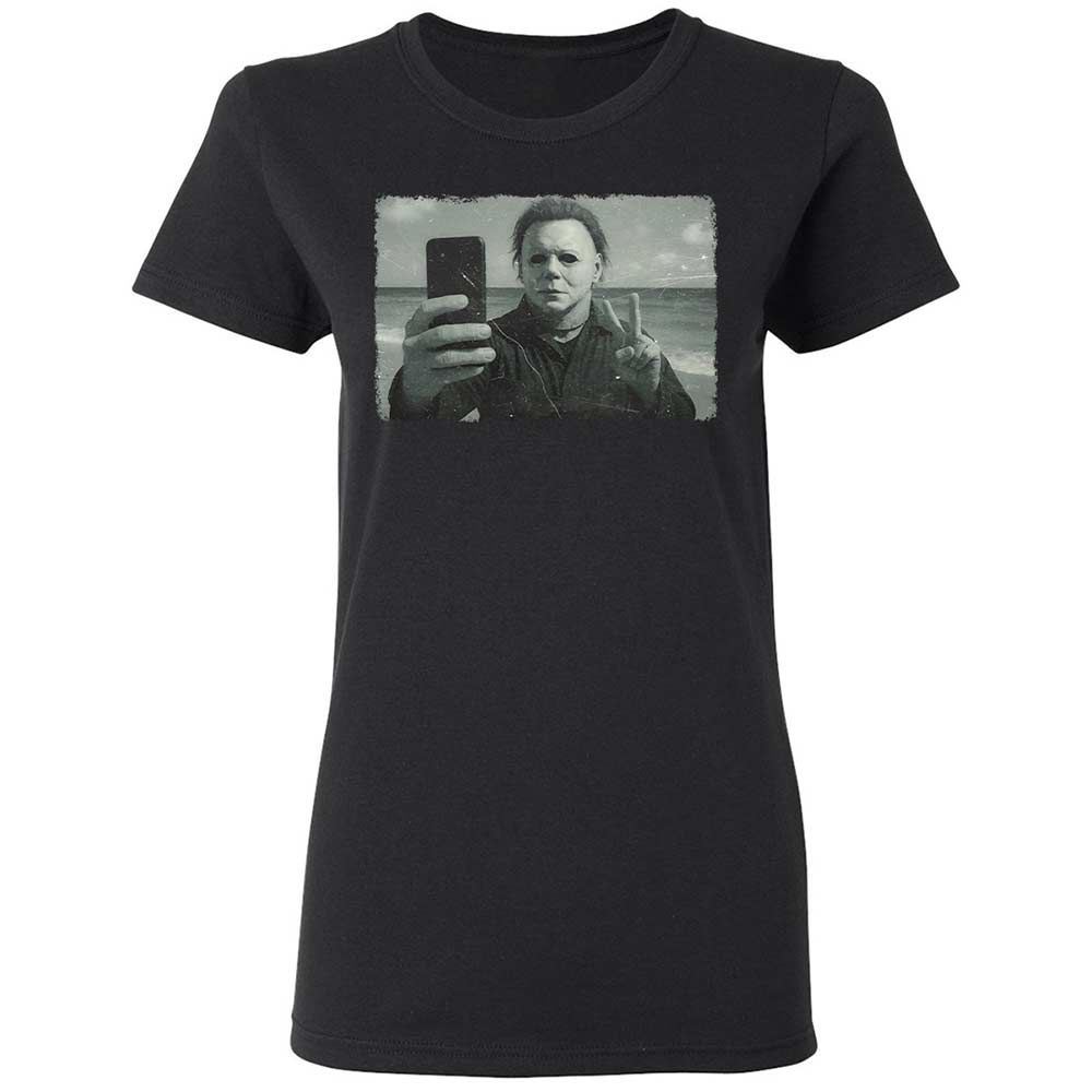 Women's T-Shirt - 4UZYYPEY - Black - 1