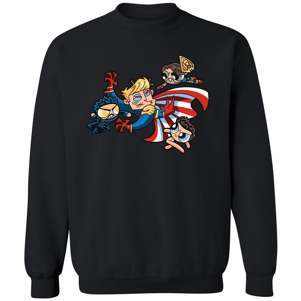 Classic Unisex Sweatshirt - KN78RZJP - Black - 1