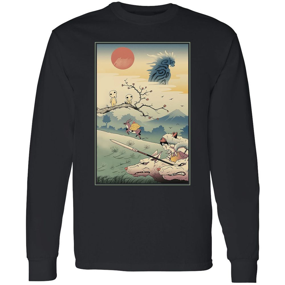 Long Sleeve T-Shirt - PAYPZ1E5 - Black - 1