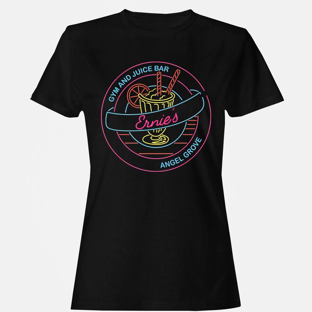 Women's T-Shirt - 5XKSLUWJ - Black - 1