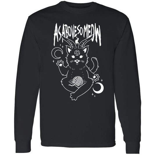 Long Sleeve T-Shirt - Q7L19YLF - Black - 1