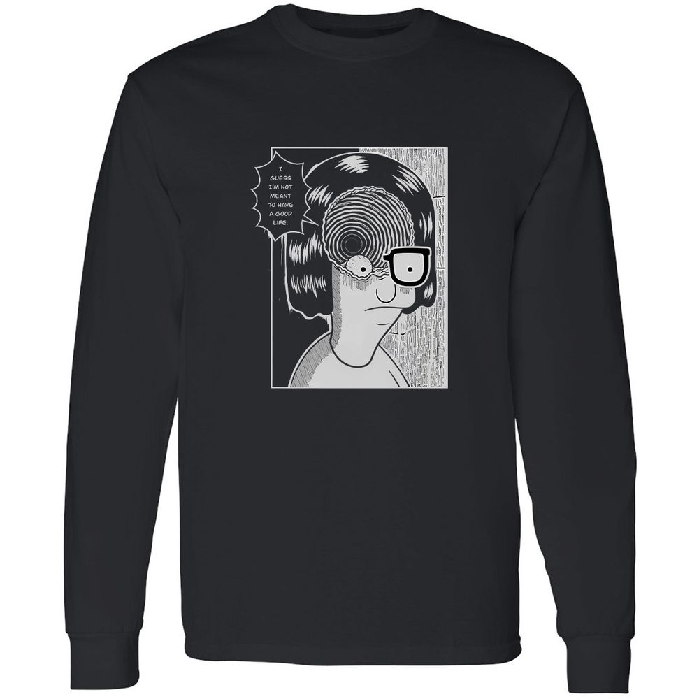 Long Sleeve T-Shirt - S4AASZAW - Black - 1