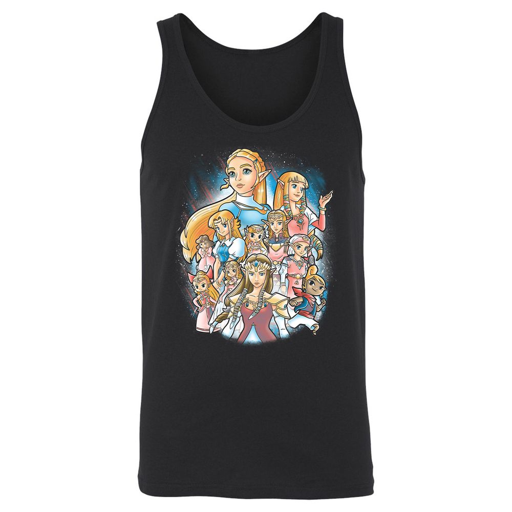 Unisex Jersey Tank - WRRFSRF9 - Black - 1