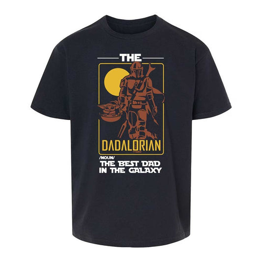 The Dadalorian The Best Dad In The Galaxy - Black - 1