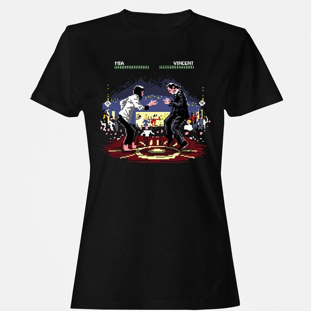 Women's T-Shirt - X3DPWVC4 - Black - 1