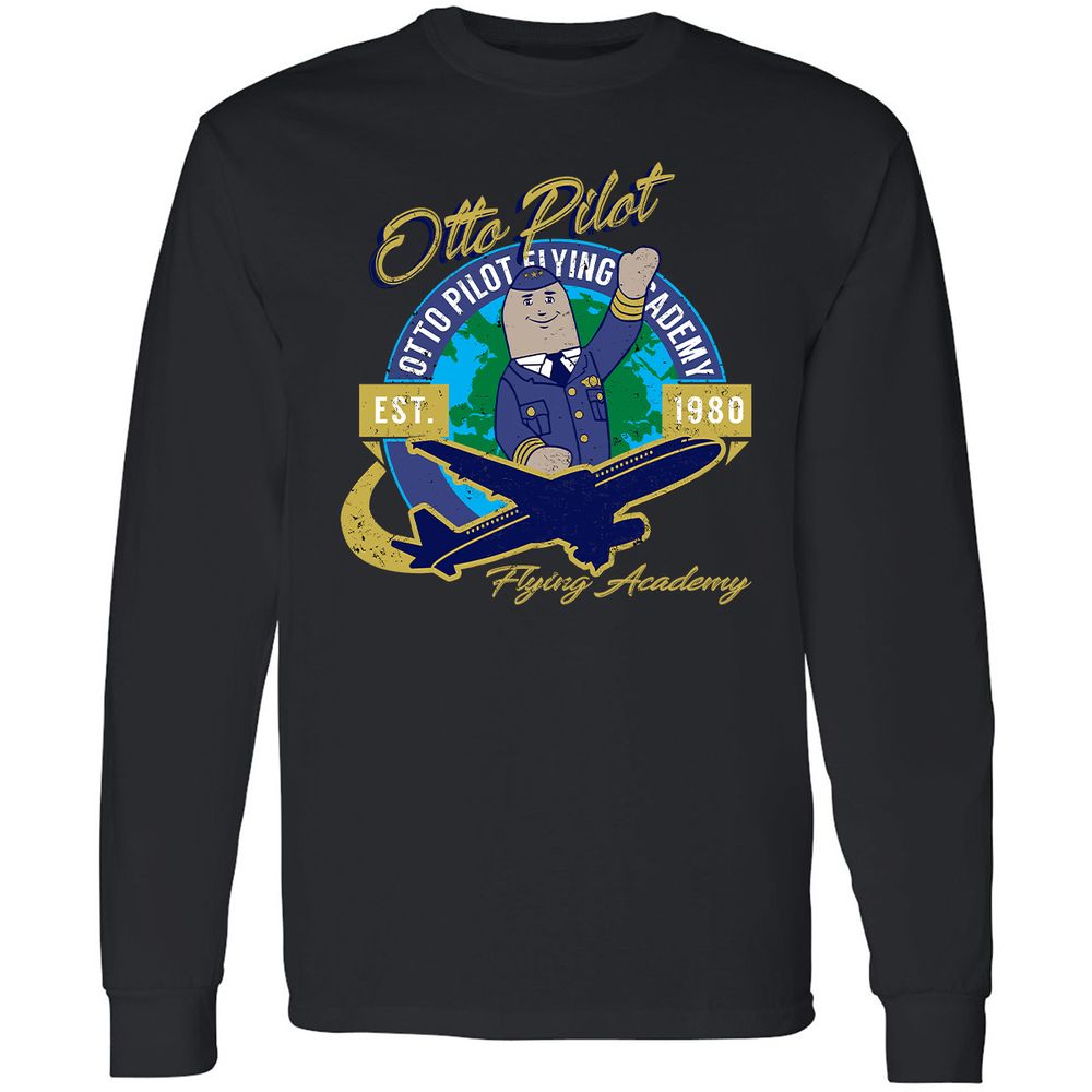 Long Sleeve T-Shirt - 8682XHDE - Black - 1