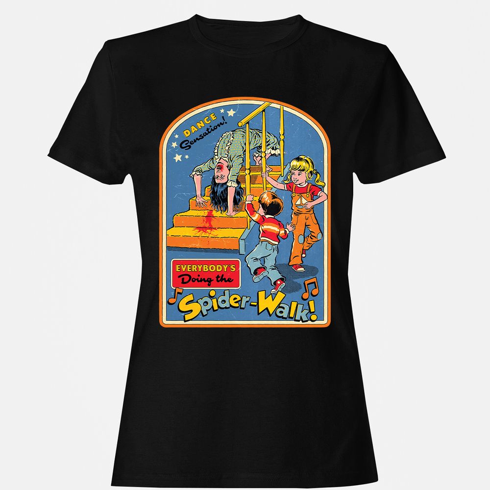 Women's T-Shirt - 5C9R85VL - Black - 1