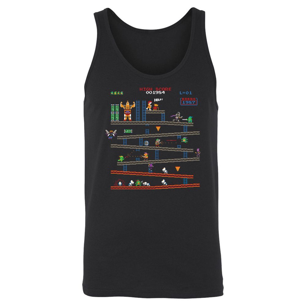 Unisex Jersey Tank - L8ZHGR3H - Black - 1