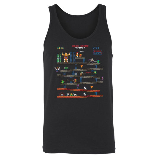 Unisex Jersey Tank - L8ZHGR3H - Black - 1