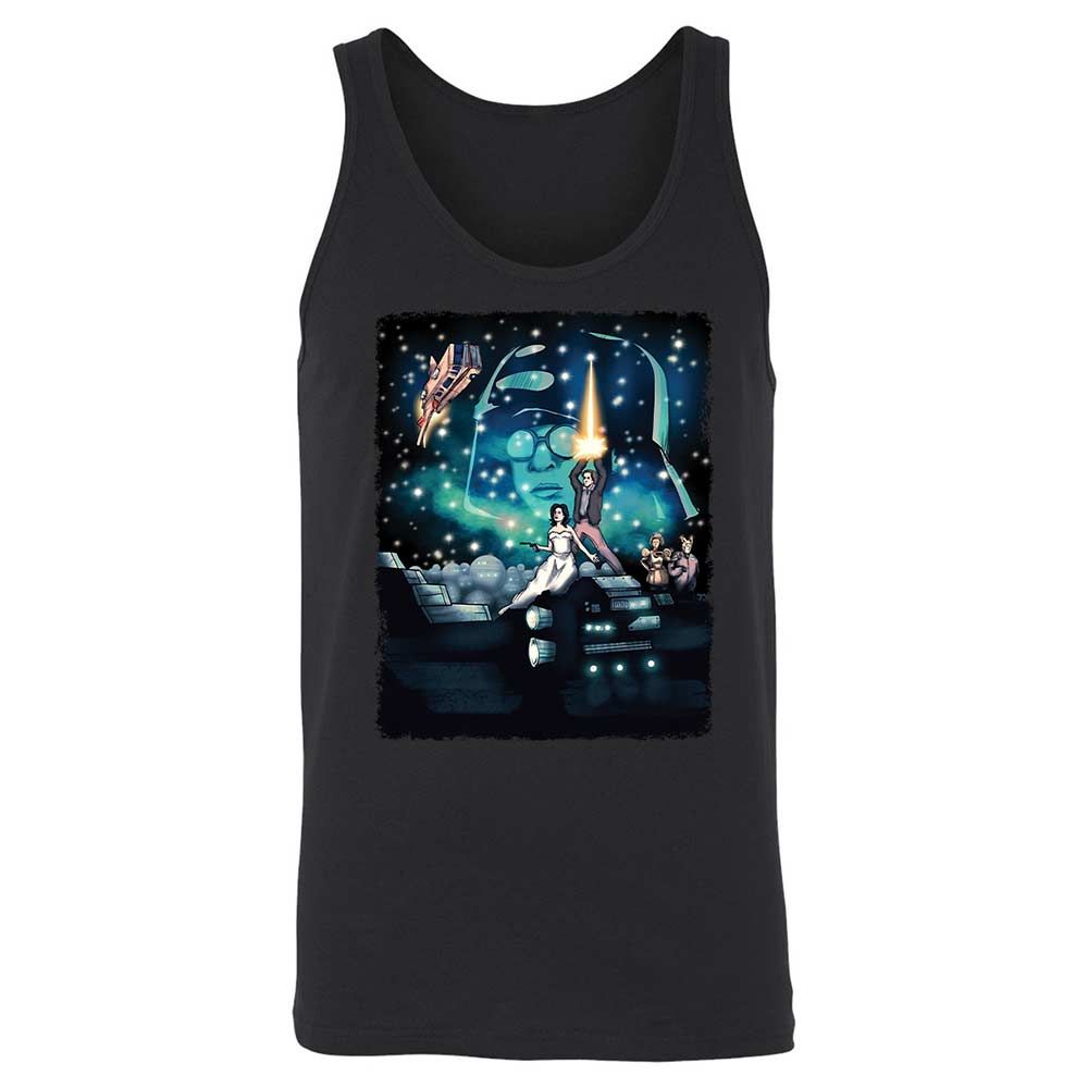 Unisex Jersey Tank - HE81ESAC - Black - 1