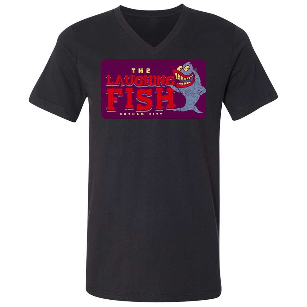 Unisex V-Neck T-Shirt - SC55N8V4 - Black - 1