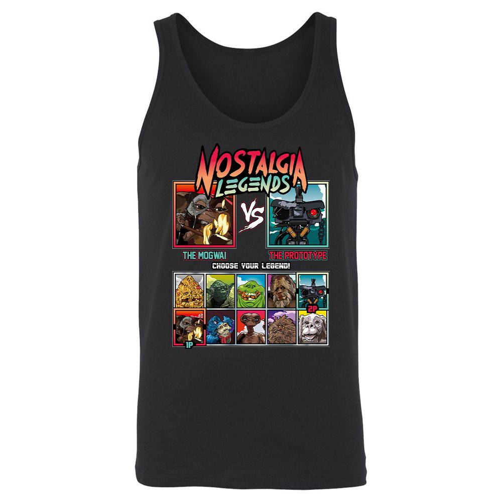 Unisex Jersey Tank - 2MBLLNAK - Black - 1