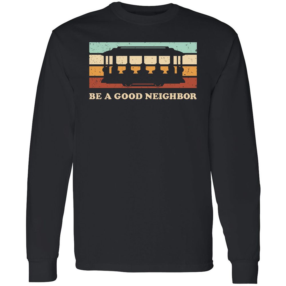 Long Sleeve T-Shirt - 7TWM6V98 - Black - 1