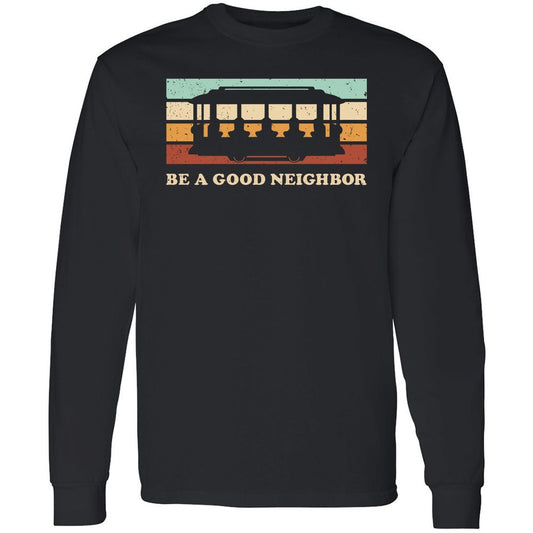 Long Sleeve T-Shirt - 7TWM6V98 - Black - 1